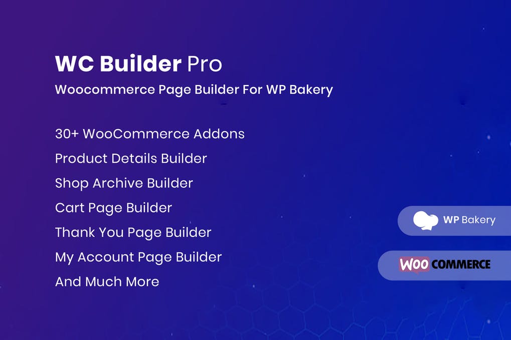 WC Builder Pro – WPBa的WooCommerce页面生成器