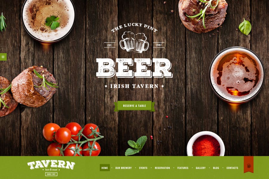 Beer| 酒吧和啤酒厂WordPress主题