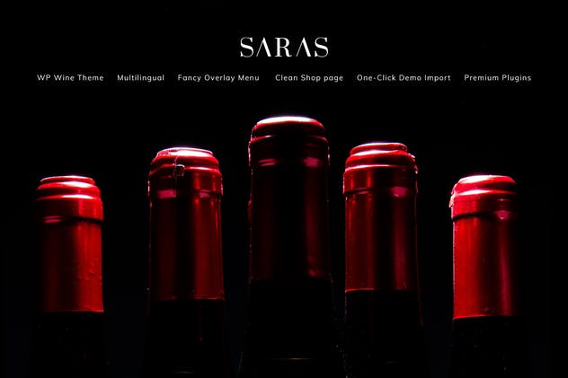 Saras-葡萄酒WordPress主题