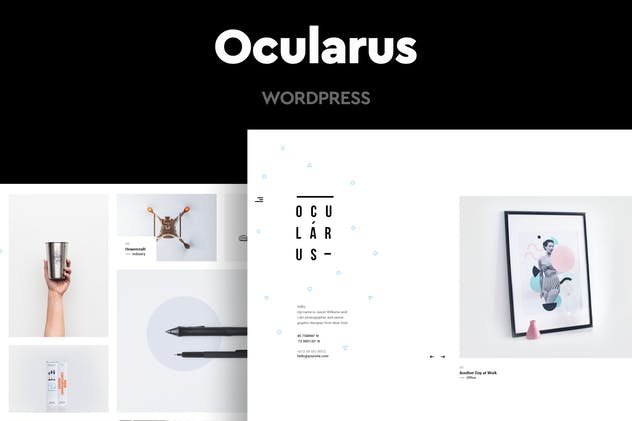 Ocularus-最小摄影WordPress主题