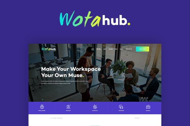 WotaHub-共享办公