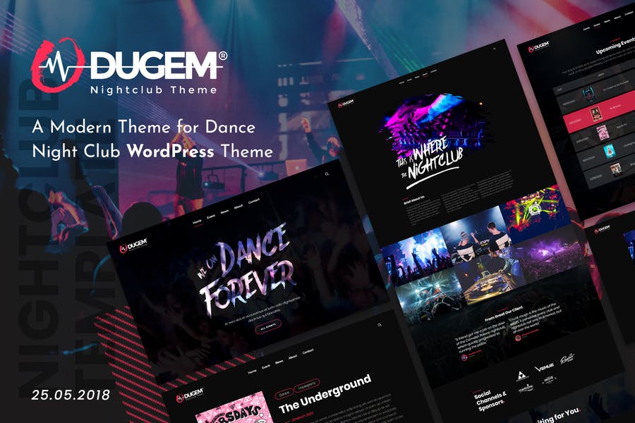 Dugem | 舞蹈夜总会WordPress主题