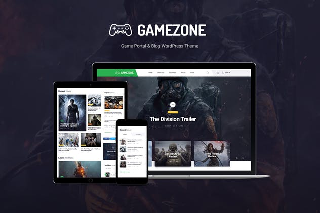 GameZone-现代WordPress游戏主题
