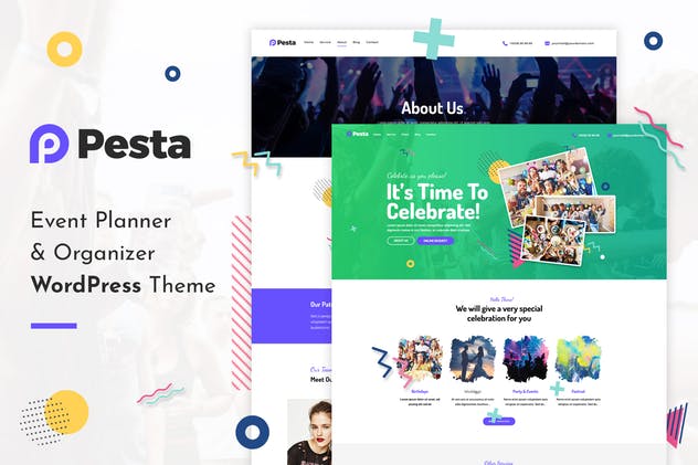 Pesta| 活动策划和组织者WordPress主题