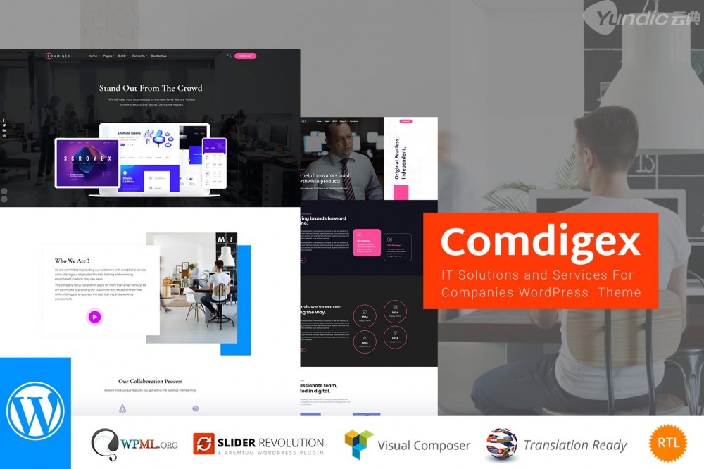 Comdigex – IT解决方案和服务WP主题