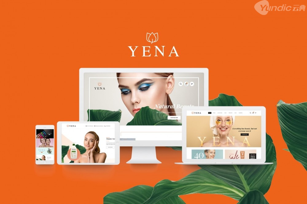 YENA-美丽与浪漫化妆品WooCommerce主题