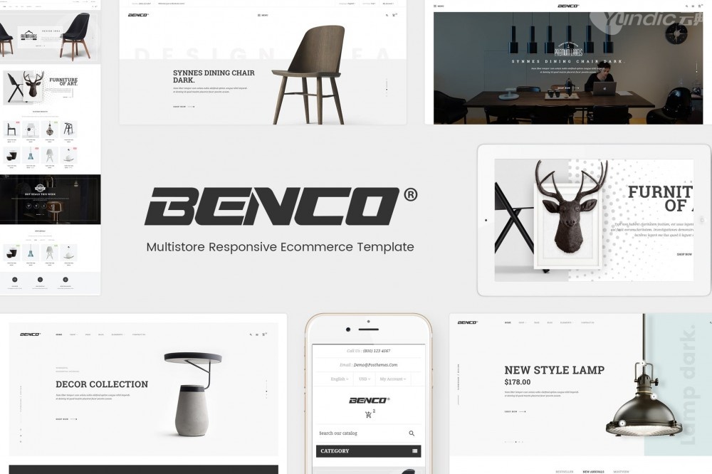 响应式家具WooCommerce WordPress