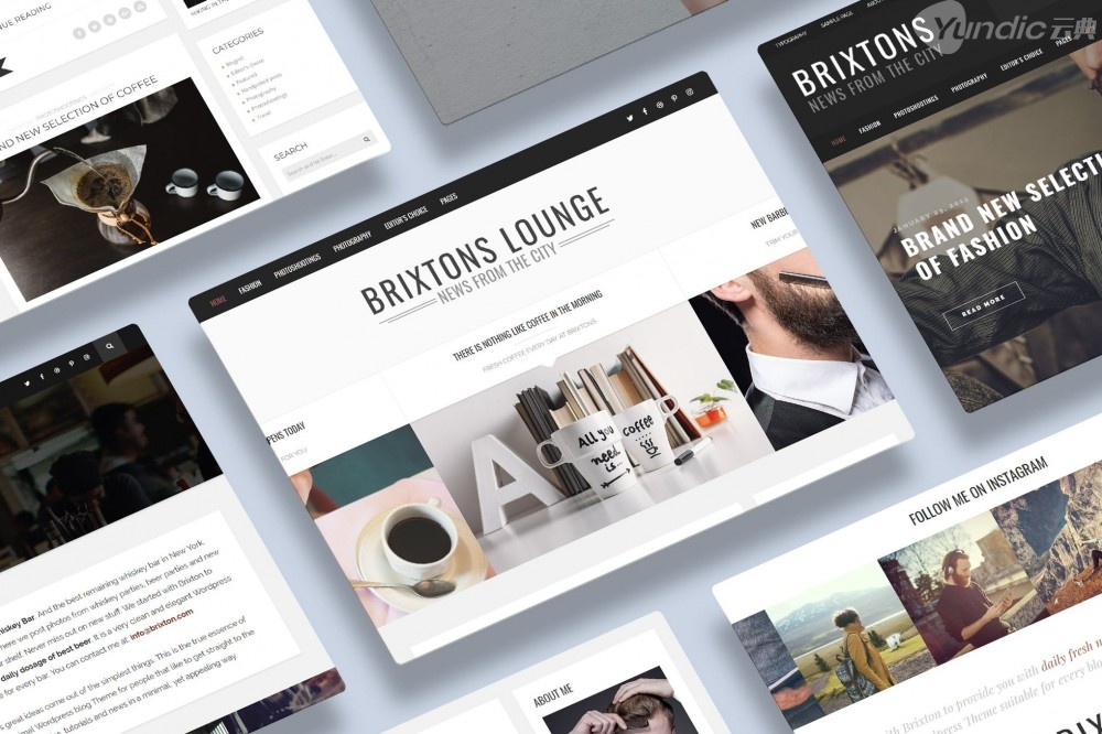 一个响应WordPress博客主题