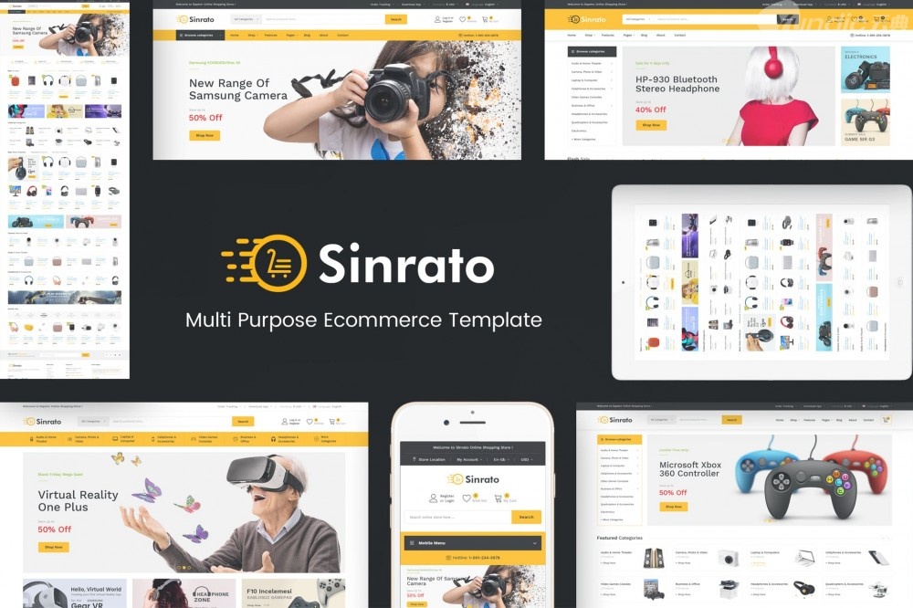 Sinrato – WordPress电子主题