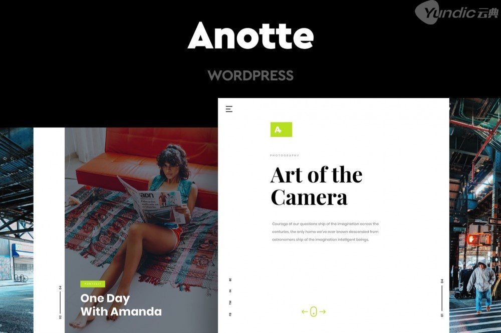 Anotte -水平摄影WordPress主题