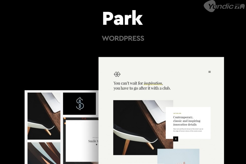 公园- WordPress主题的创意作品集