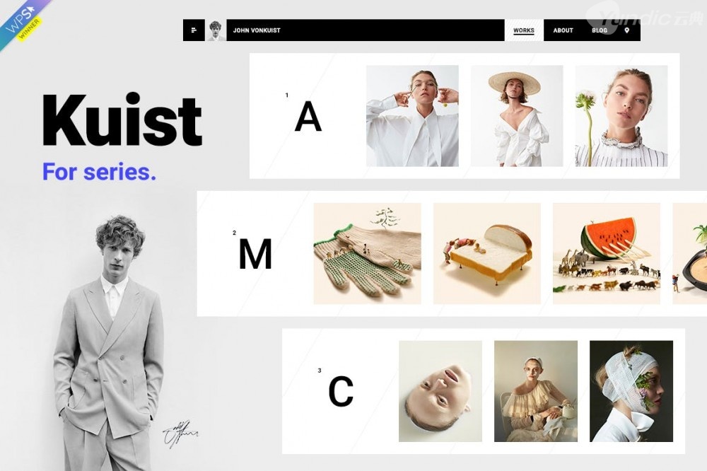 Kuist -系列WordPress主题作品集