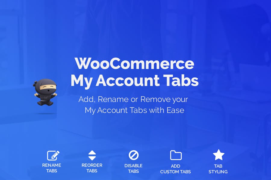 WooCommerce我的帐户页面定制器