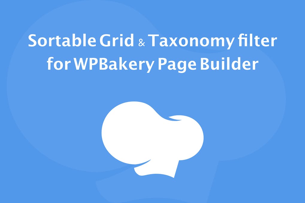 可排序的网格和分类过滤器-WPBakery Builder