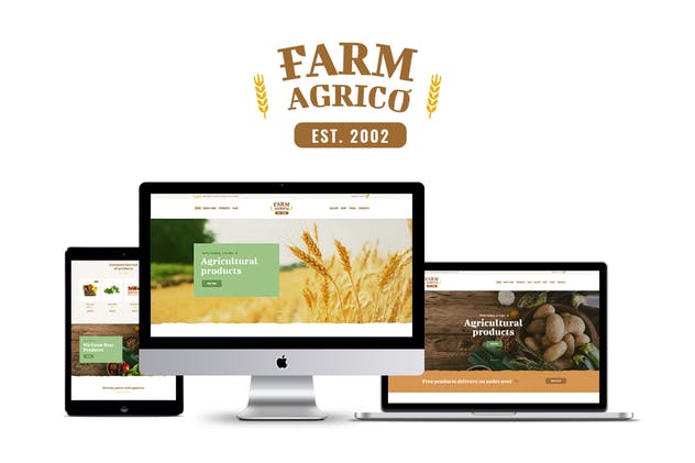 Farm Agrico-农业业务WP主题