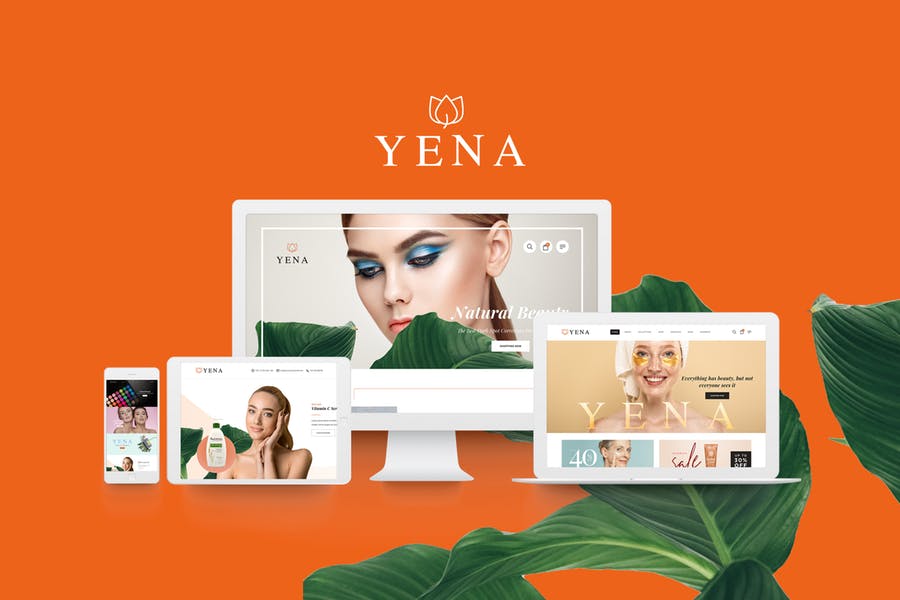 Yena –美容和化妆品WooCommerce主题