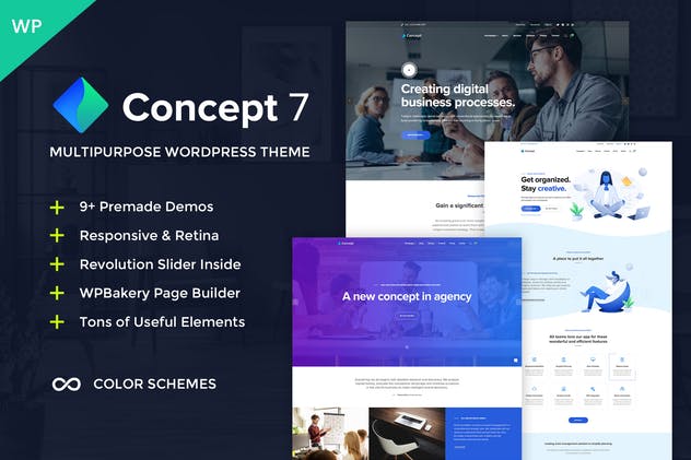 Concept 7-多用途WordPress主题