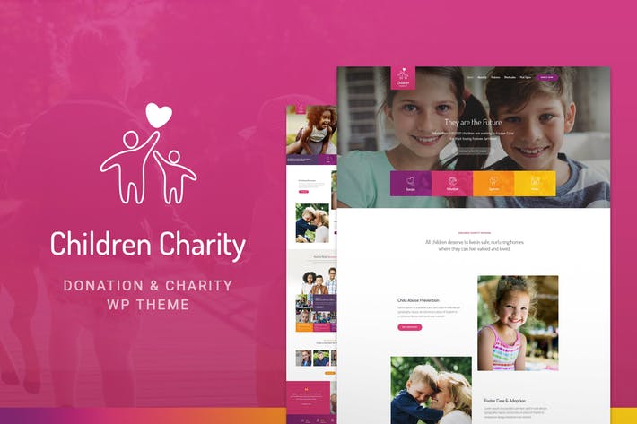 Children-charity-非营利组织和NGO WordPress主题