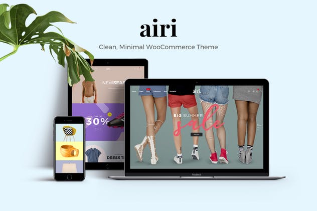 Airi-干净，最小的WooCommerce主题
