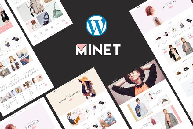 Minet-极简电子商务WordPress主题