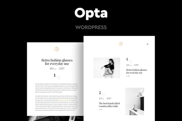 Opta-最小的作品集和摄影主题