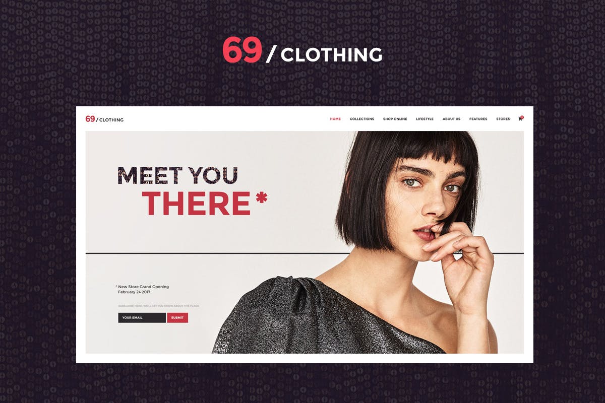 69 Clothing-服装WordPress电子商务主题