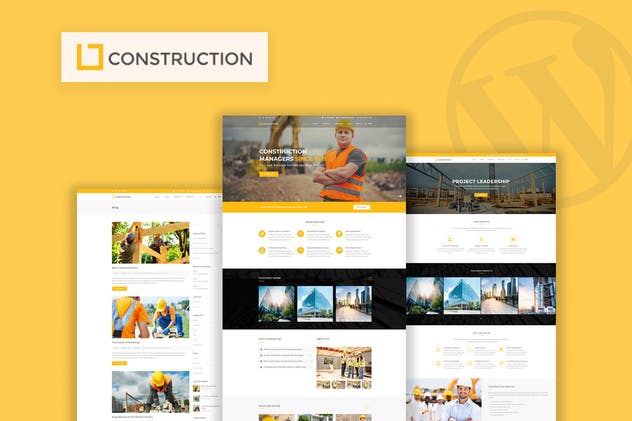 Construction-商业与建筑WordPress主题