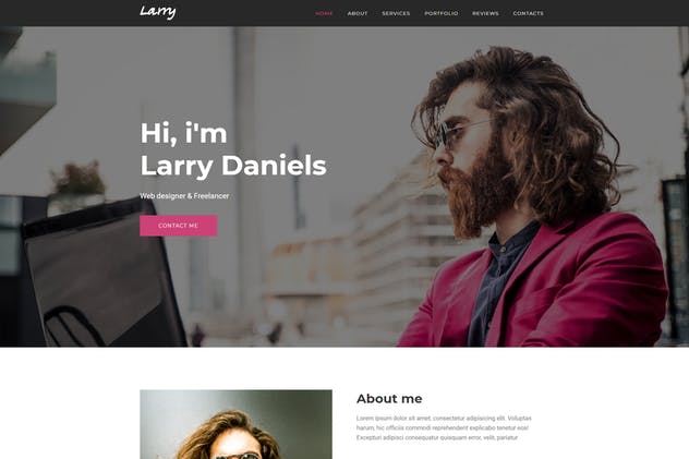 Larry -个人WordPress主题