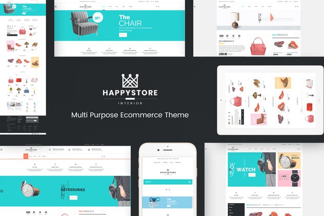 HappyStore-WordPress WooCommerce主题