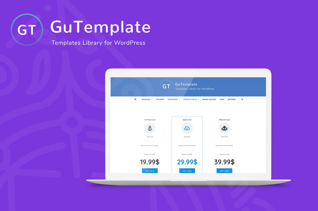 GuTemplate-适用于WordPress的Pro模板库