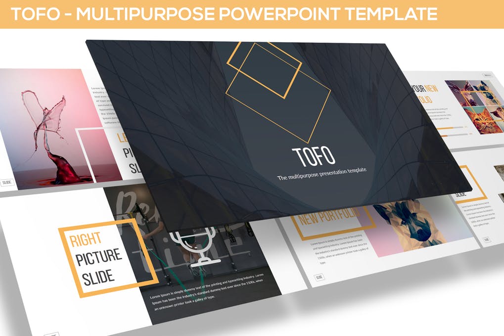 Tofo-多用途Powerpoint模板