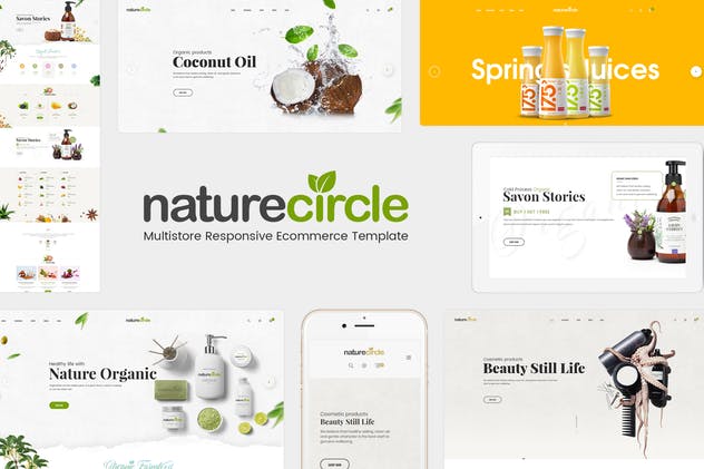 NatureCircle-有机WooCommerce WordPress主题