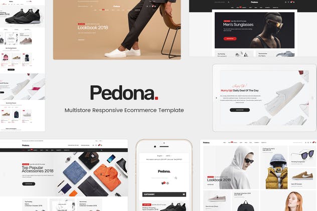 Pedona-WordPress的时尚与运动主题