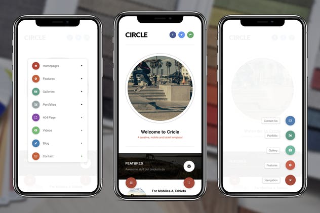 Circle Mobile | 移动WordPress主题
