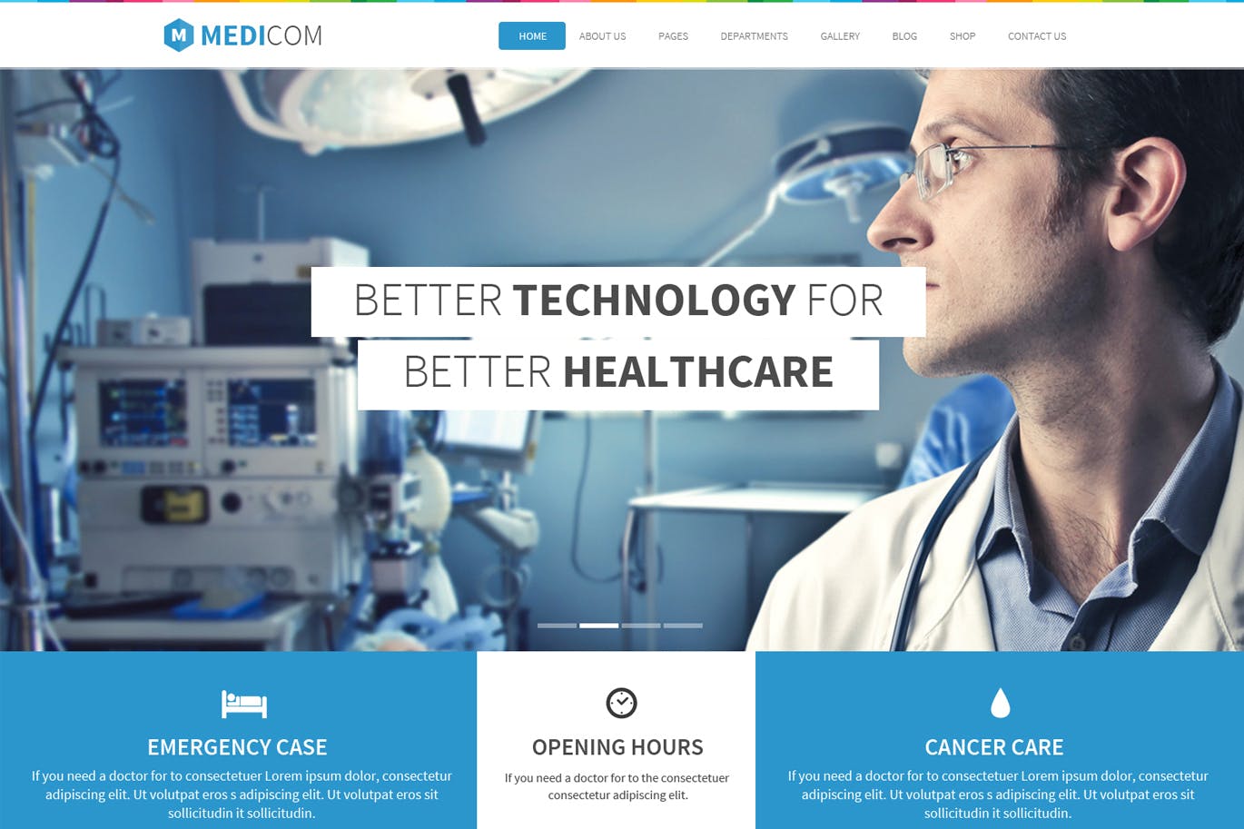 Medicom-医疗与健康模板