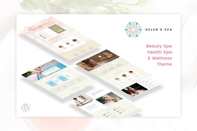 Helen Spa-美容，保健水疗和养生主题