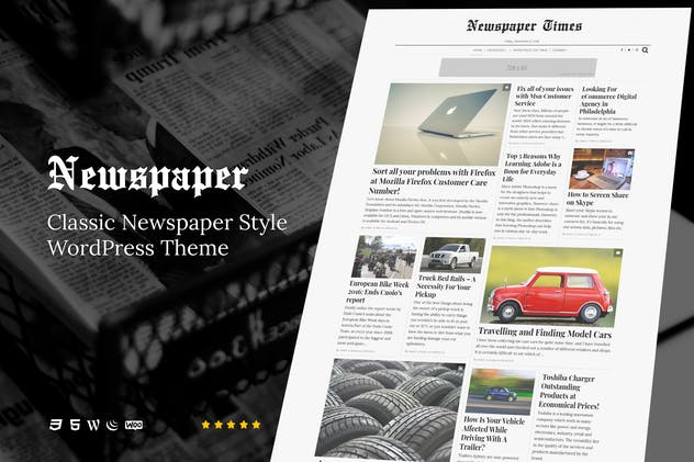 NewsPaper-新闻杂志WordPress主题