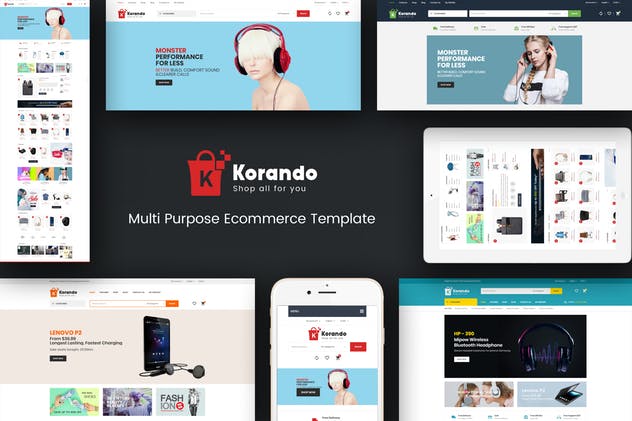 Korando-WooCommerce WordPress的主题
