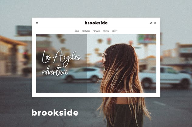 Brookside-个人WordPress博客主题