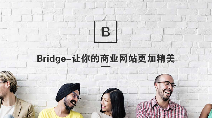 Bridge汉化主题 响应式拖拽编辑的html5响应式网站模板 wordpress主题