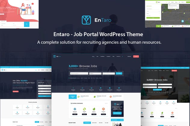 Entaro-Job Portal WordPress主题