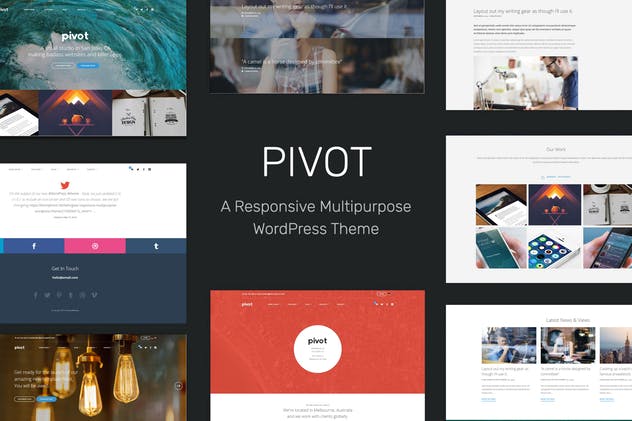 Pivot| 响应式多用途WordPress主题