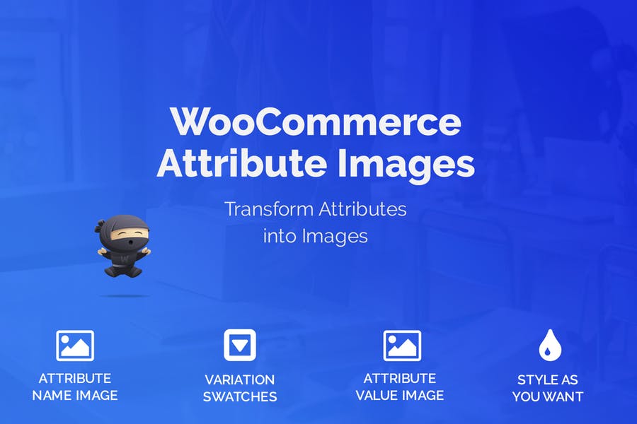 WooCommerce属性图像和变体色板