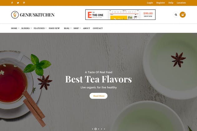 Genius Kitchen-餐厅新闻杂志和博客