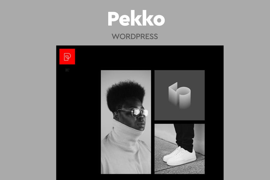 Pekko-最小的深色WordPress主题