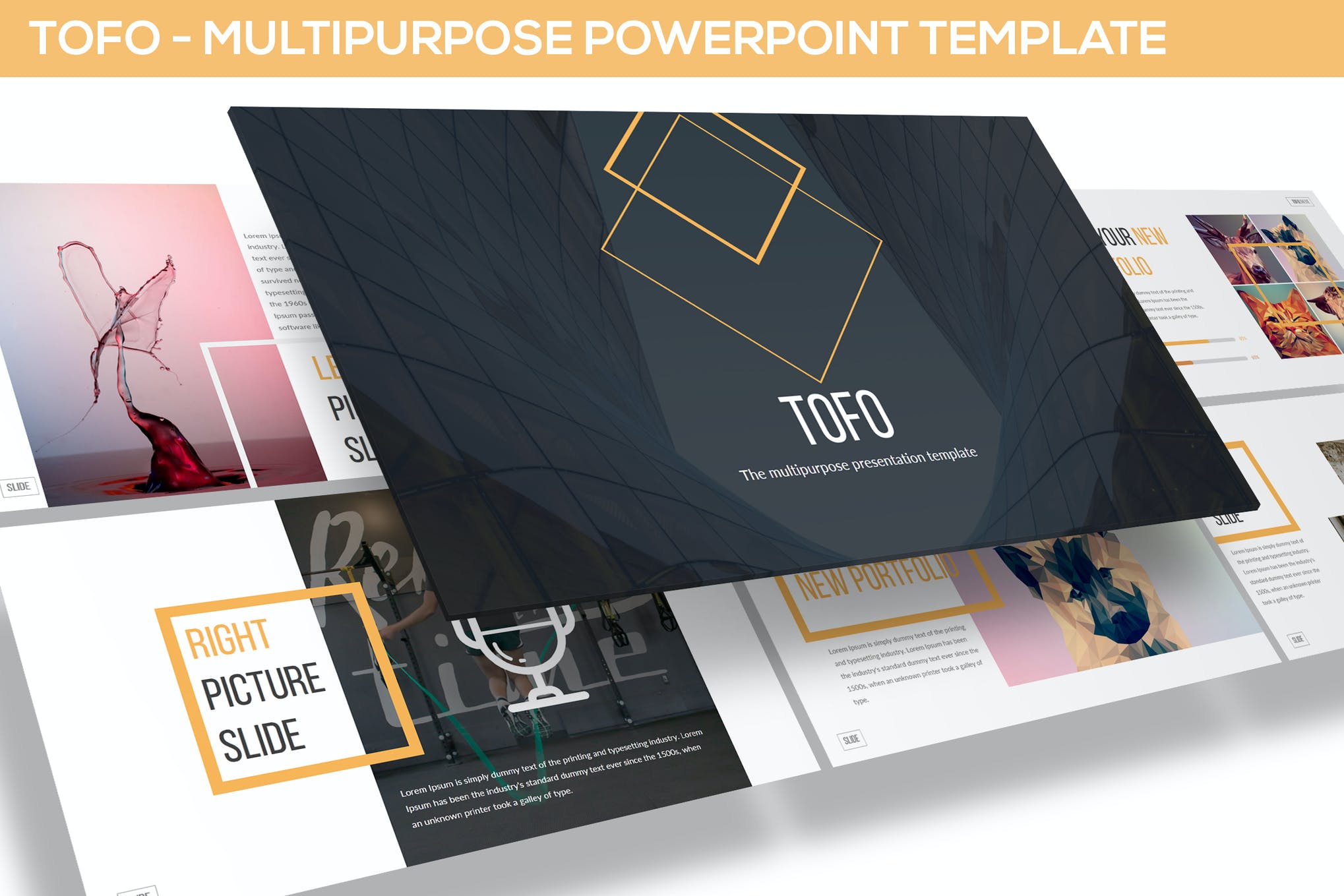 Tofo-多用途Powerpoint模板