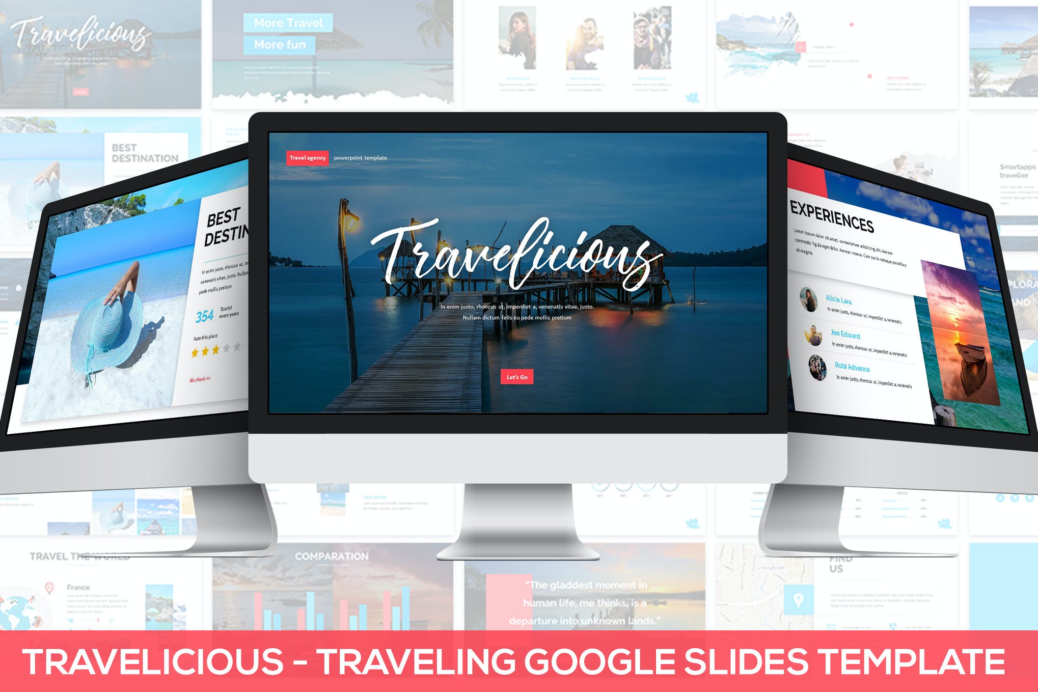Travelicious-Google幻灯片模板