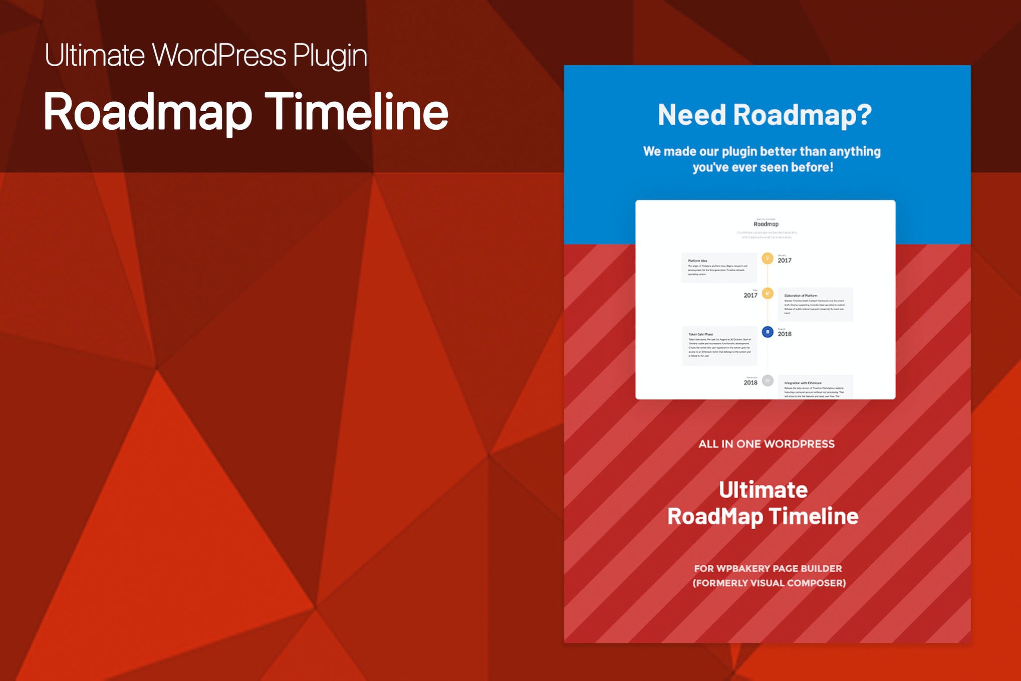 Ultimate Roadmap Timeline WordPress插件-wordpress插件