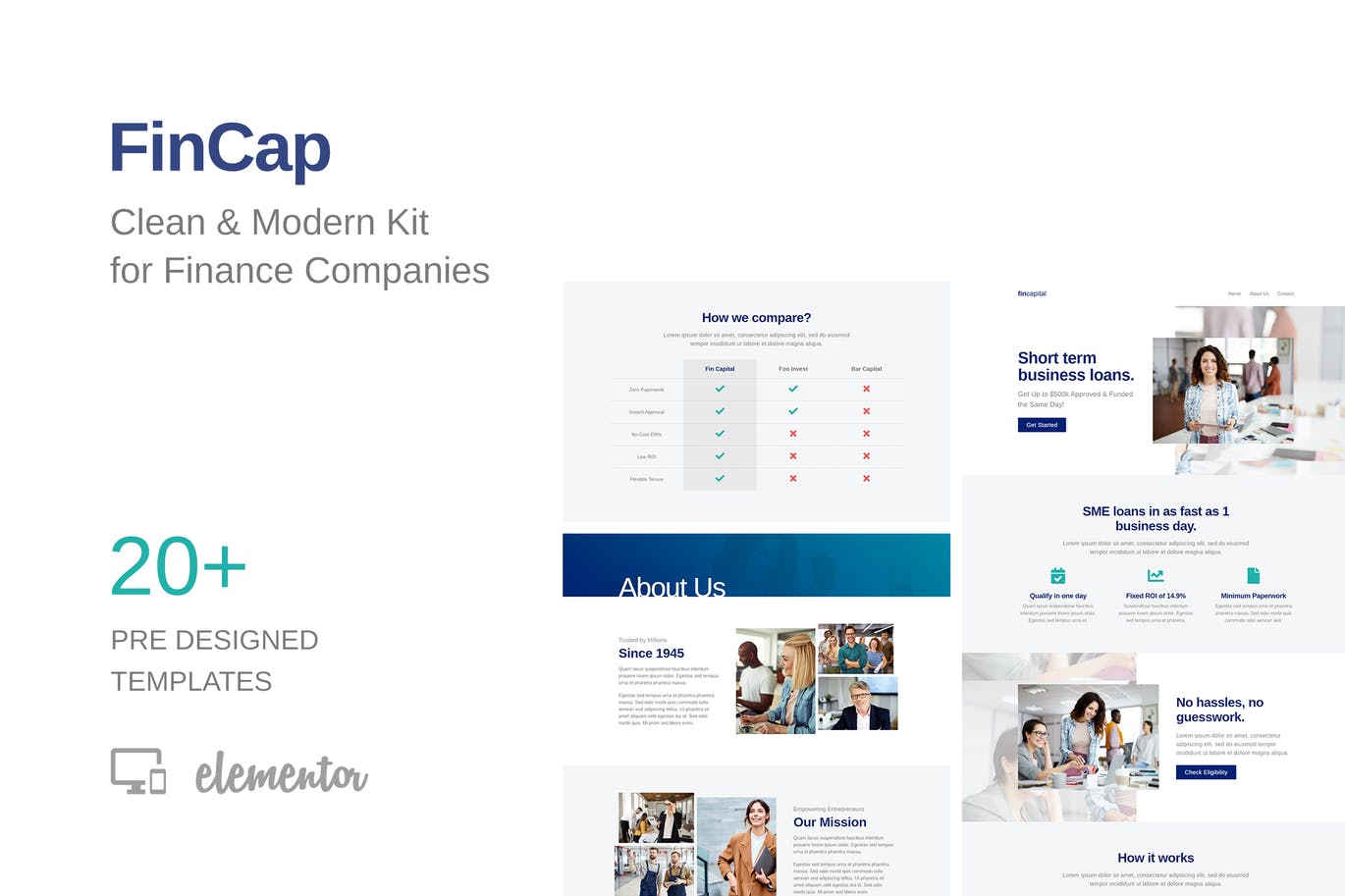 FinCap-财务模板套件
