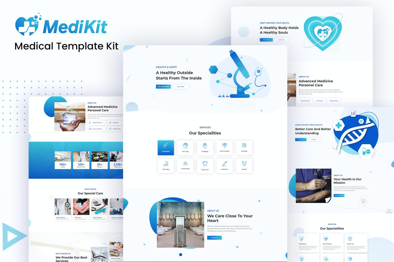 MediKit-医疗模板套件